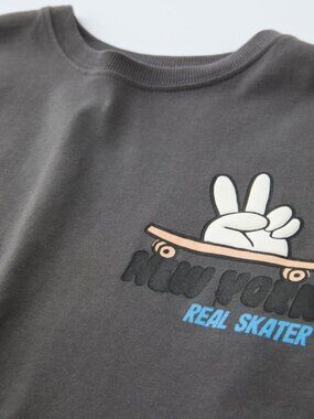 TODDLER NEW YORK REAL SKATER T-SHIRT